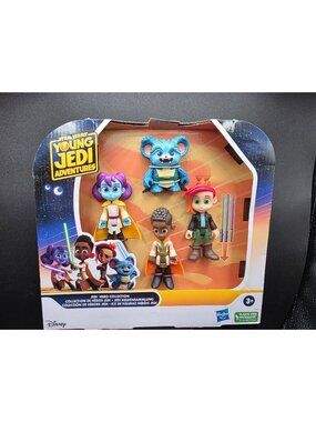 Star Wars Young Jedi Adventures 4-Pack Jedi Hero Collection Action Figures
